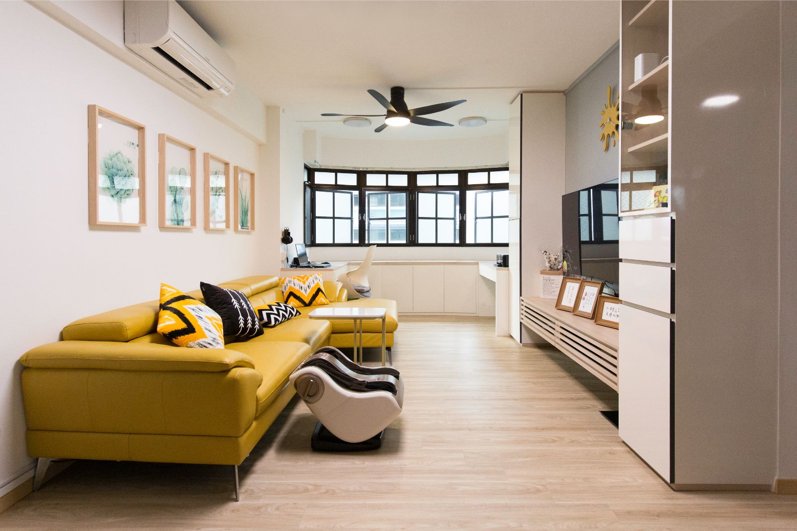 Scandinavian Design - Living Room - HDB 4 Room - Design by Carpenters 匠