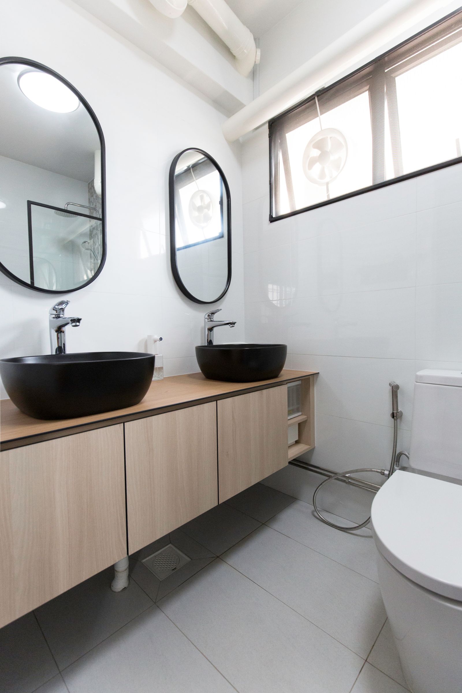 Scandinavian Design - Bathroom - HDB 4 Room - Design by Carpenters 匠