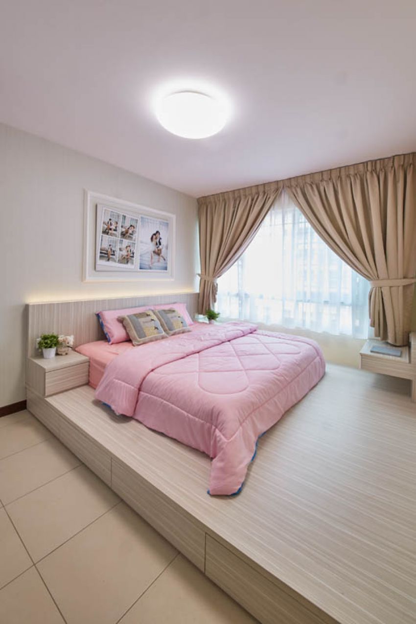 Modern, Scandinavian Design - Bedroom - HDB 4 Room - Design by Carpenters 匠