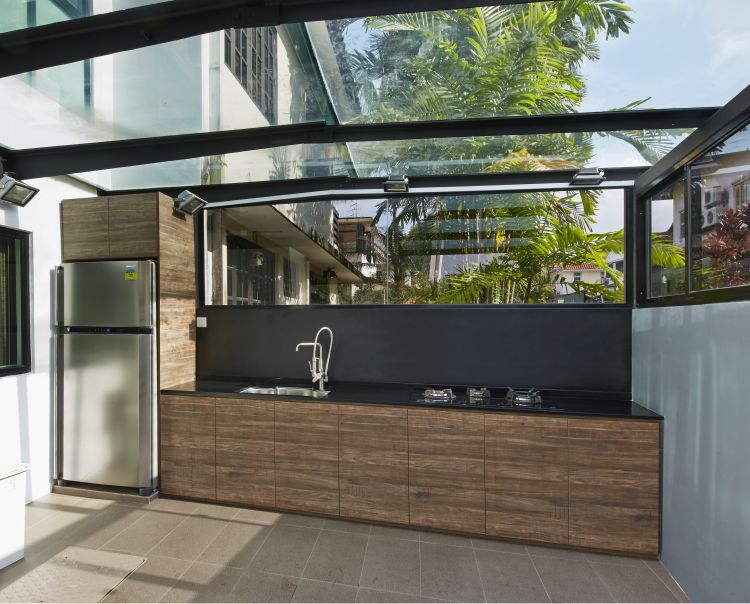 Contemporary, Modern, Scandinavian Design - Kitchen - Landed House - Design by Carpenters 匠