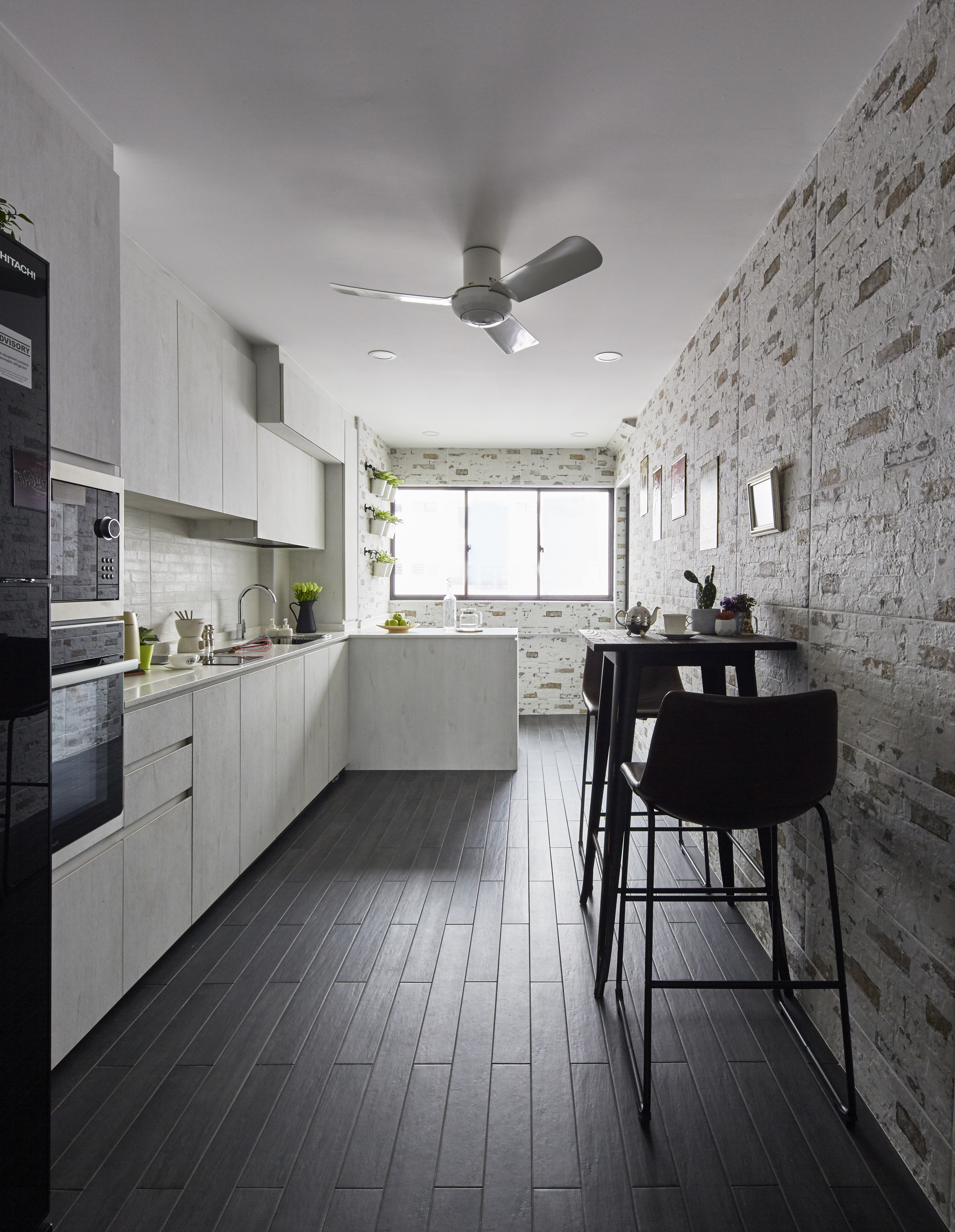 Industrial, Modern Design - Kitchen - HDB 4 Room - Design by Carpenters 匠