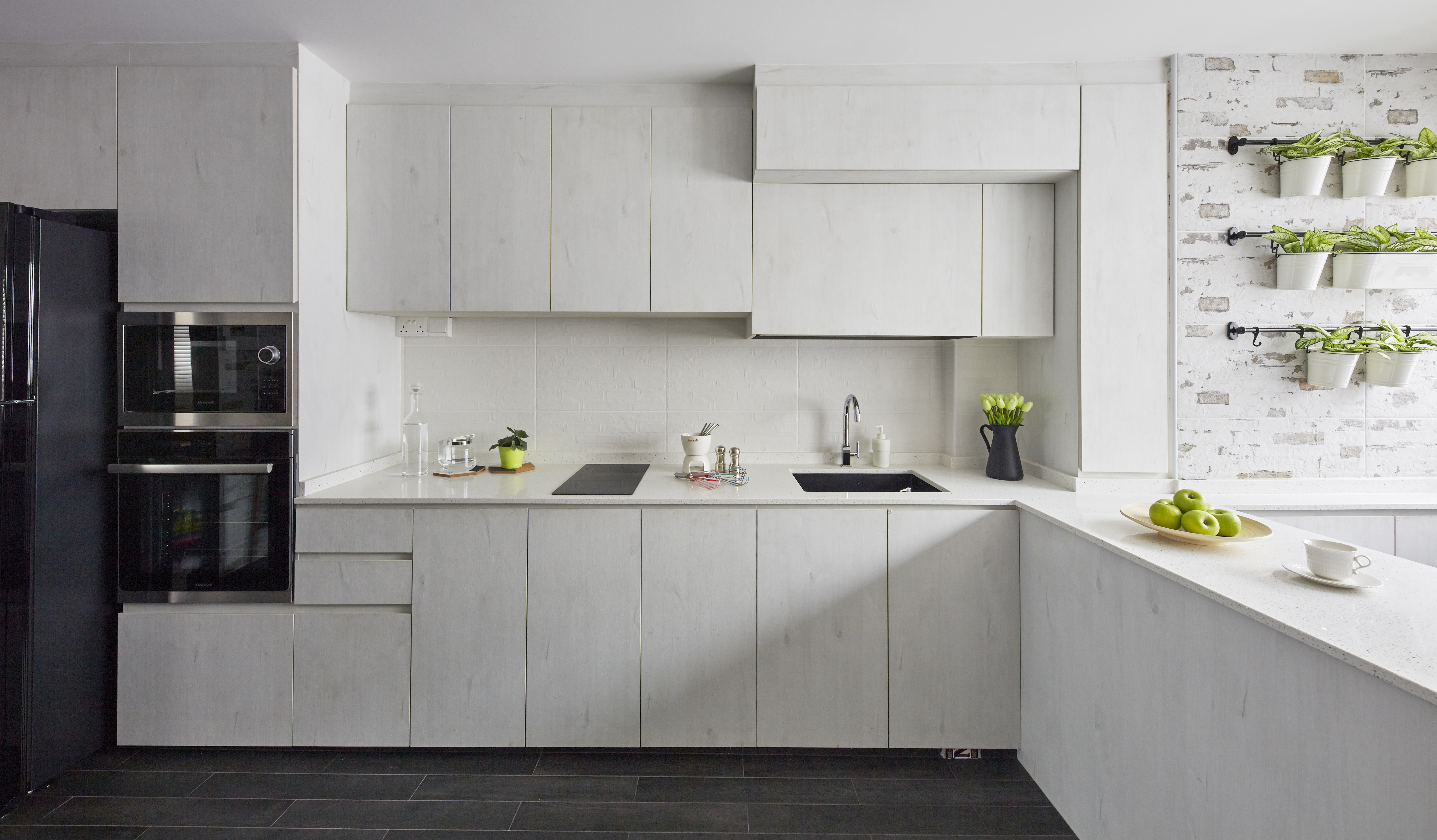 Industrial, Modern Design - Kitchen - HDB 4 Room - Design by Carpenters 匠