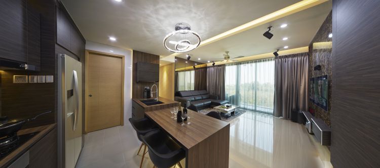 Contemporary, Modern Design - Living Room - Condominium - Design by Carpenters 匠