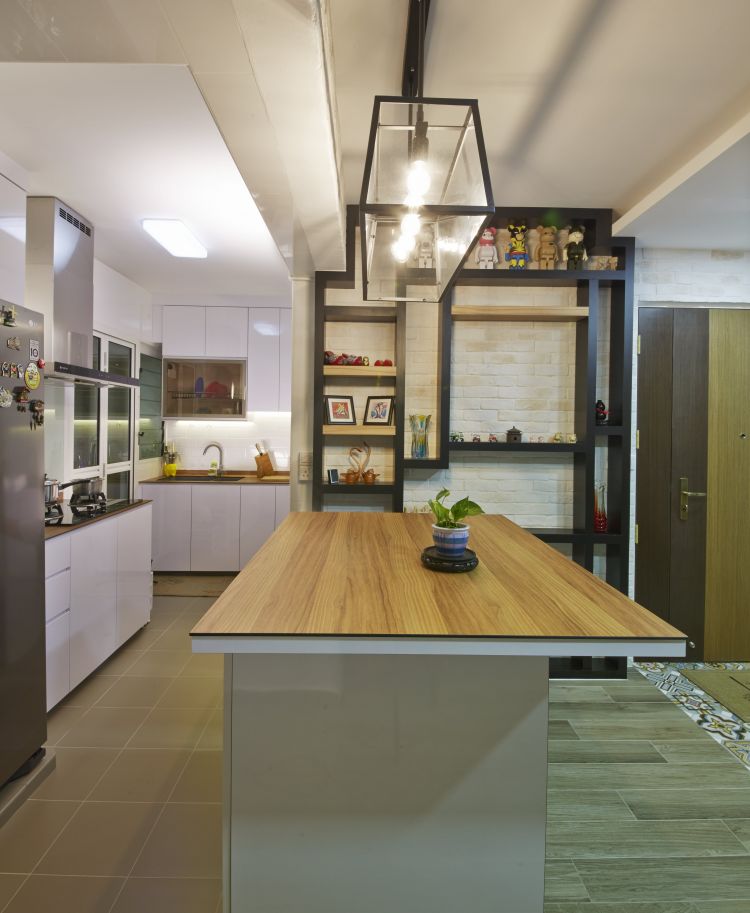 Minimalist, Modern, Scandinavian Design - Kitchen - HDB 4 Room - Design by Carpenters 匠