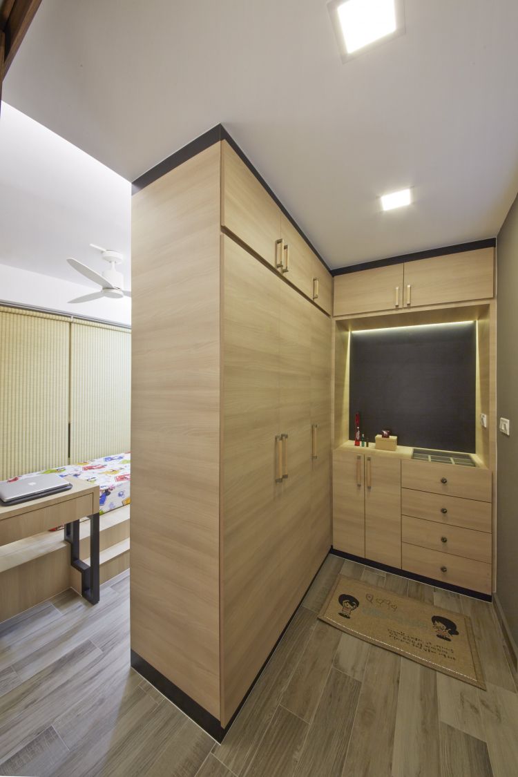 Minimalist, Modern, Scandinavian Design - Bedroom - HDB 4 Room - Design by Carpenters 匠