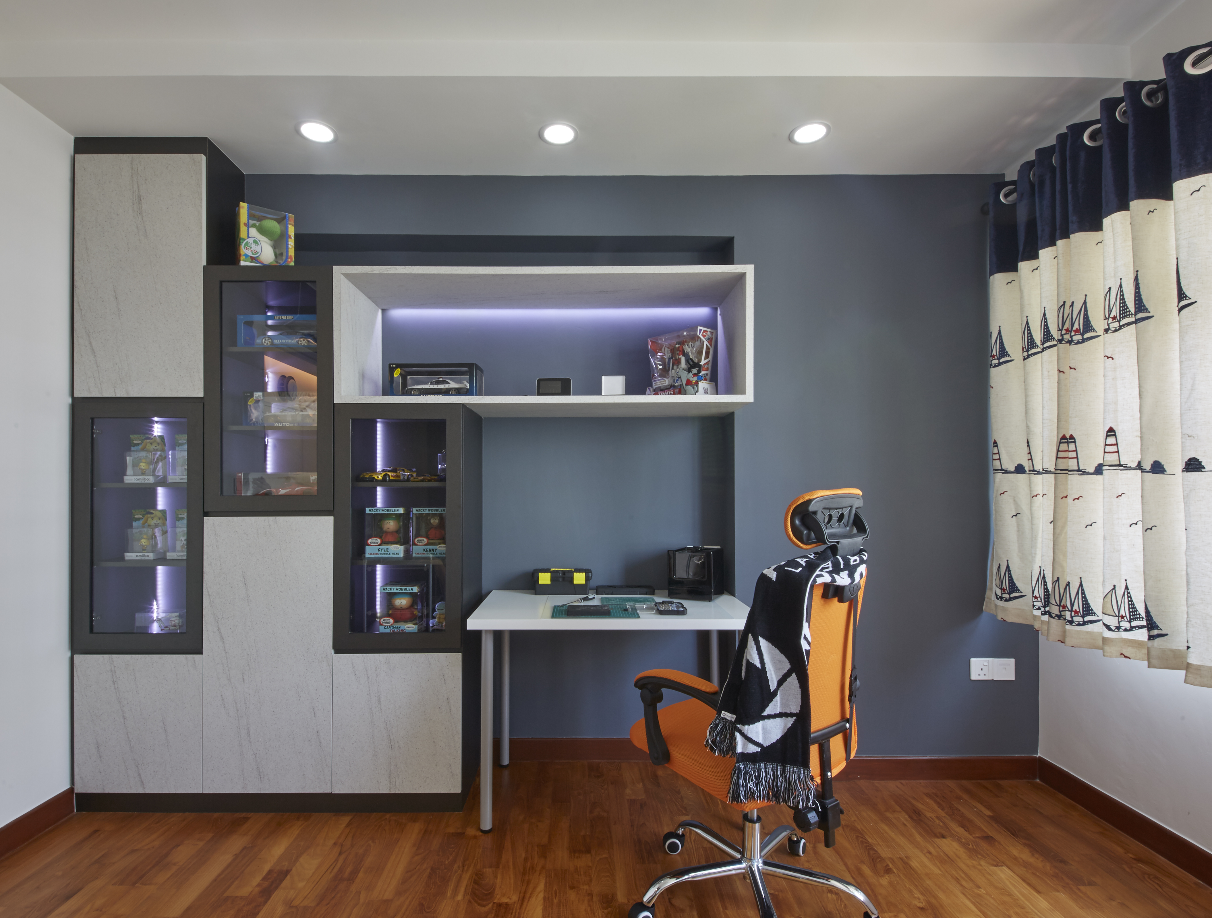 Eclectic, Modern, Scandinavian Design - Study Room - HDB 4 Room - Design by Carpenters 匠