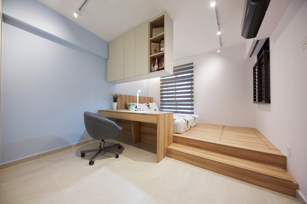 Scandinavian Design - Bedroom - HDB 5 Room - Design by Carpenters 匠