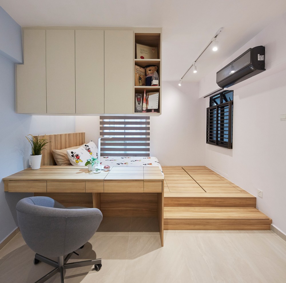 Scandinavian Design - Bedroom - HDB 5 Room - Design by Carpenters 匠