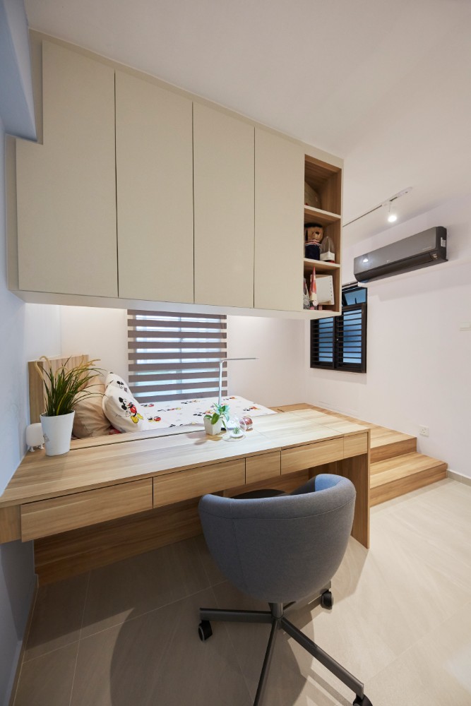 Scandinavian Design - Study Room - HDB 5 Room - Design by Carpenters 匠