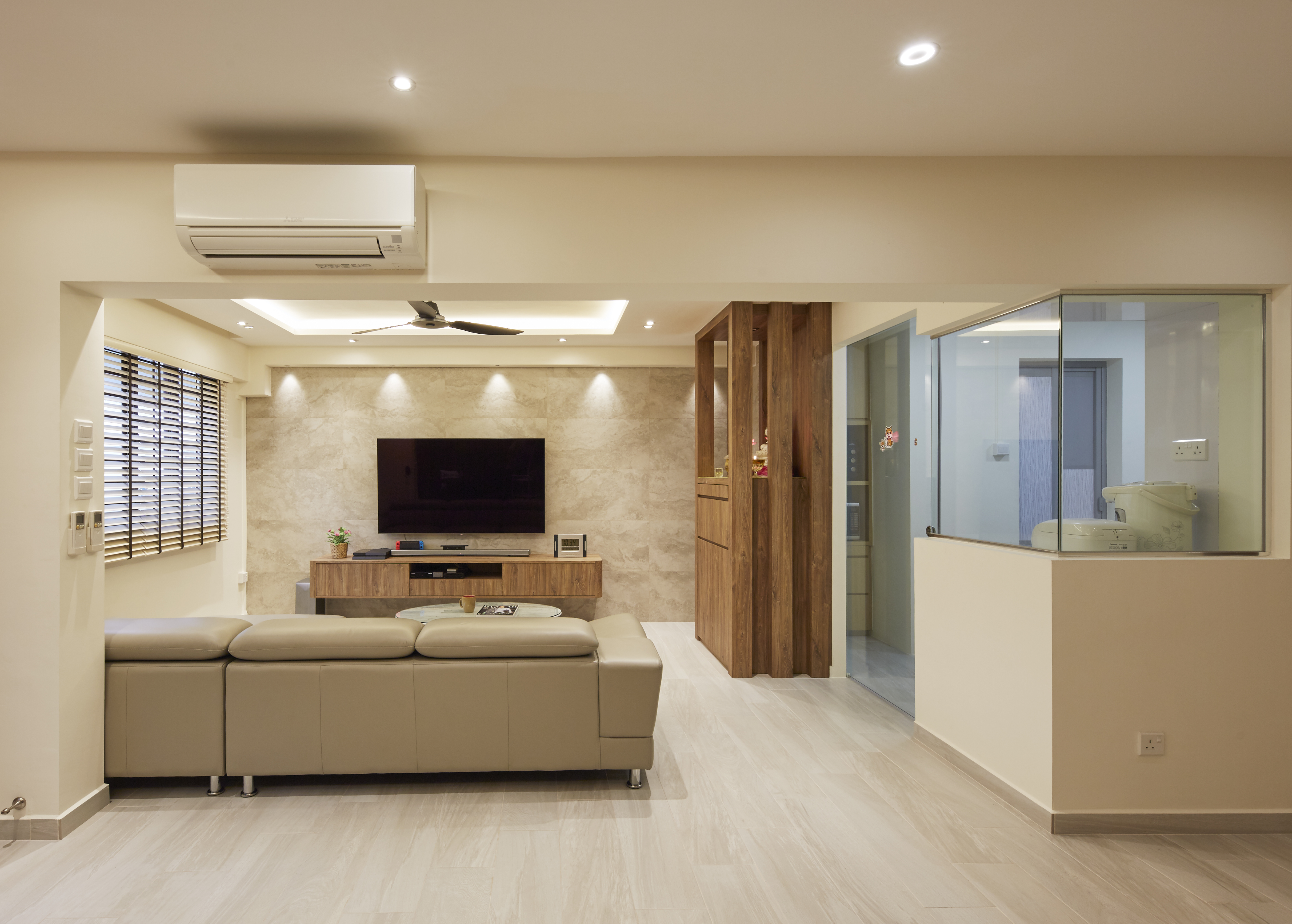 Classical, Minimalist, Modern Design - Living Room - HDB Executive Apartment - Design by Carpenters 匠