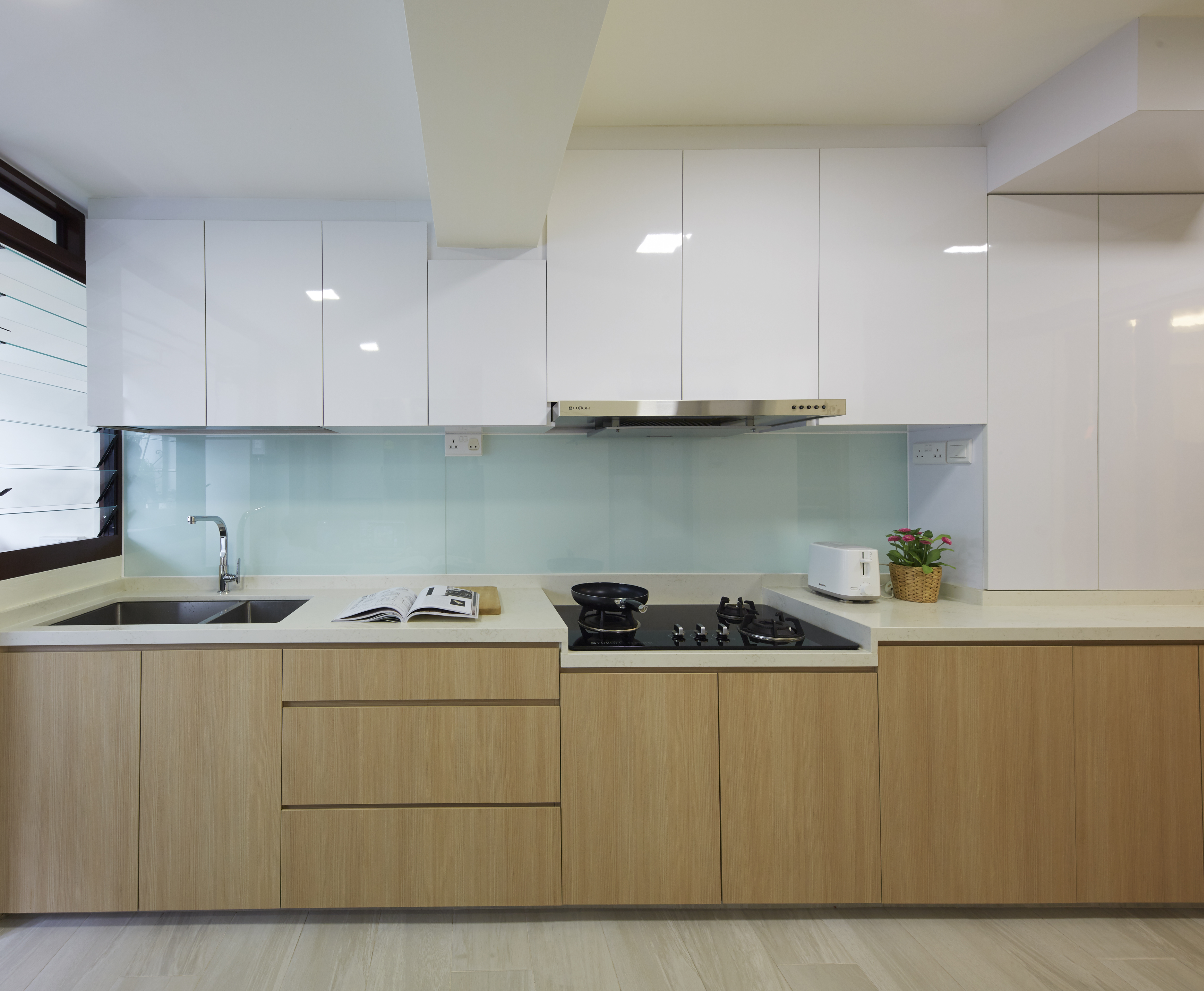 Classical, Minimalist, Modern Design - Kitchen - HDB Executive Apartment - Design by Carpenters 匠