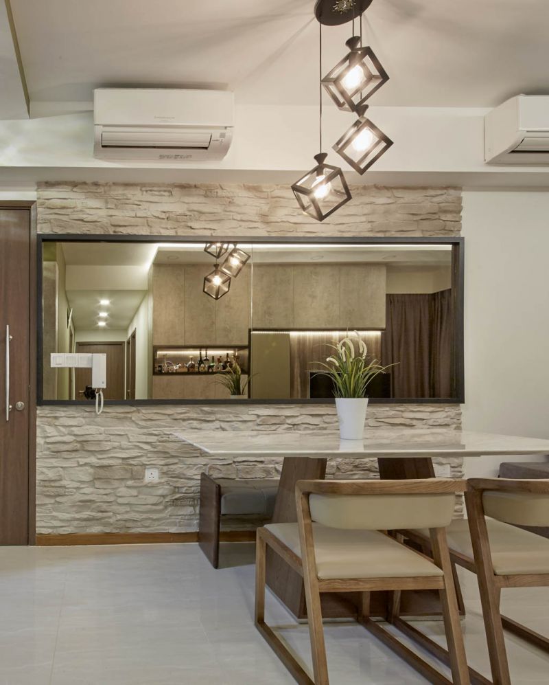 Contemporary, Modern, Rustic Design - Dining Room - Condominium - Design by Carpenters 匠