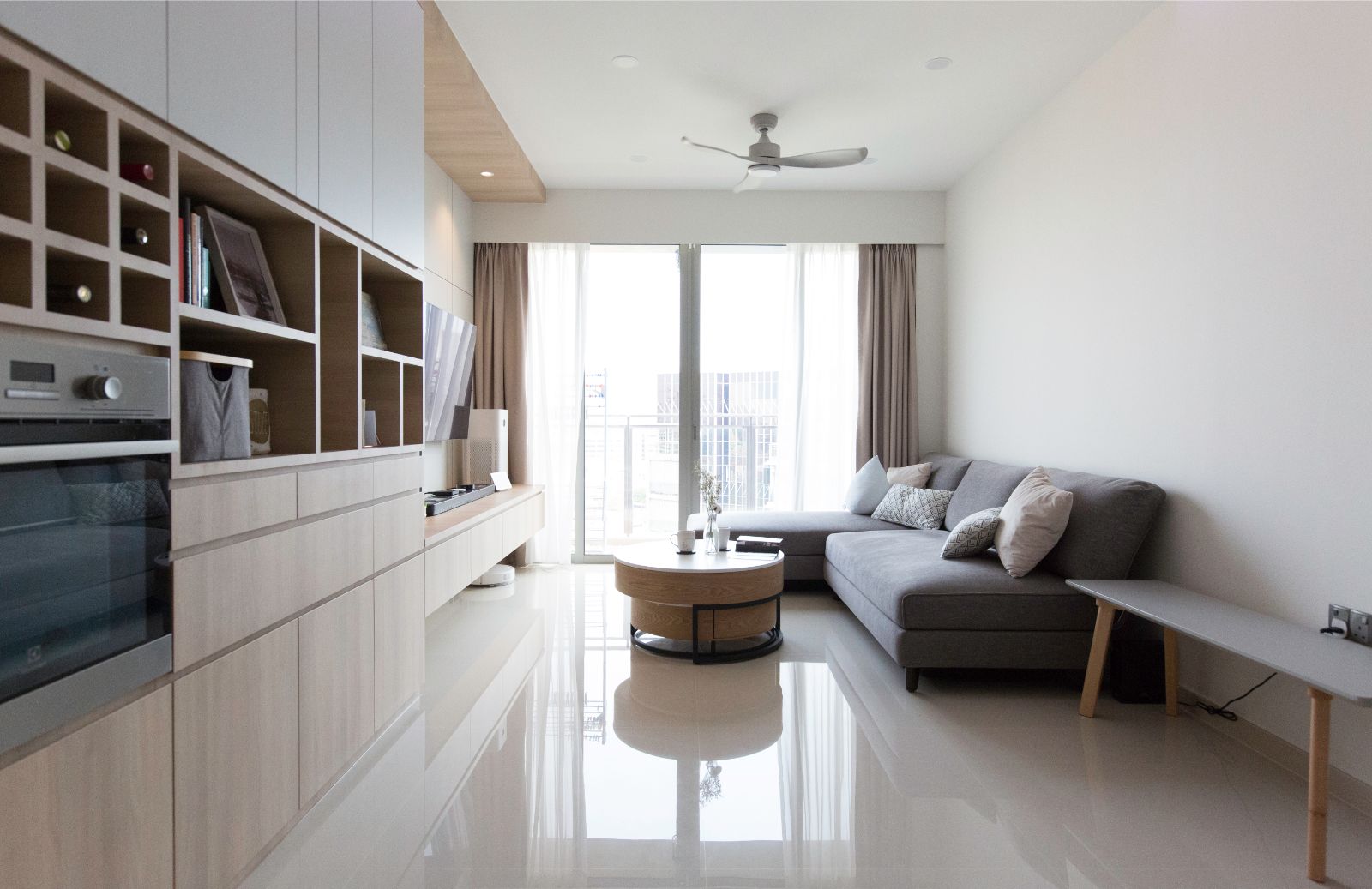 Minimalist, Scandinavian Design - Living Room - Condominium - Design by Carpenters 匠