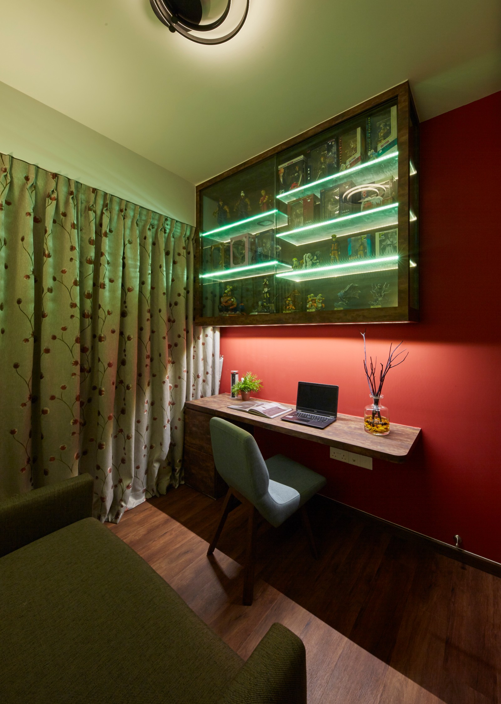 Eclectic, Modern, Rustic Design - Study Room - Condominium - Design by Carpenters 匠
