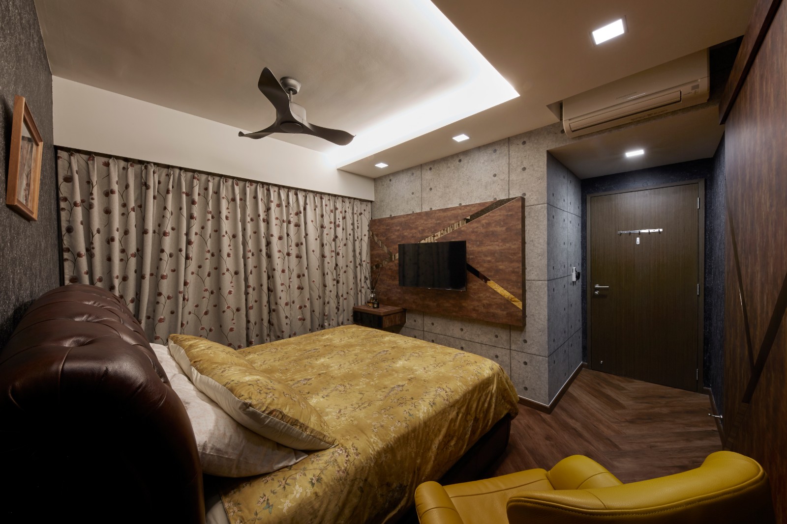 Eclectic, Modern, Rustic Design - Bedroom - Condominium - Design by Carpenters 匠