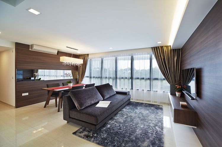 Contemporary, Modern Design - Living Room - Condominium - Design by Carpenters 匠