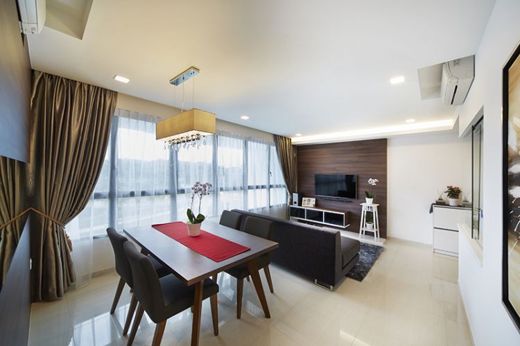 Contemporary, Modern Design - Dining Room - Condominium - Design by Carpenters 匠