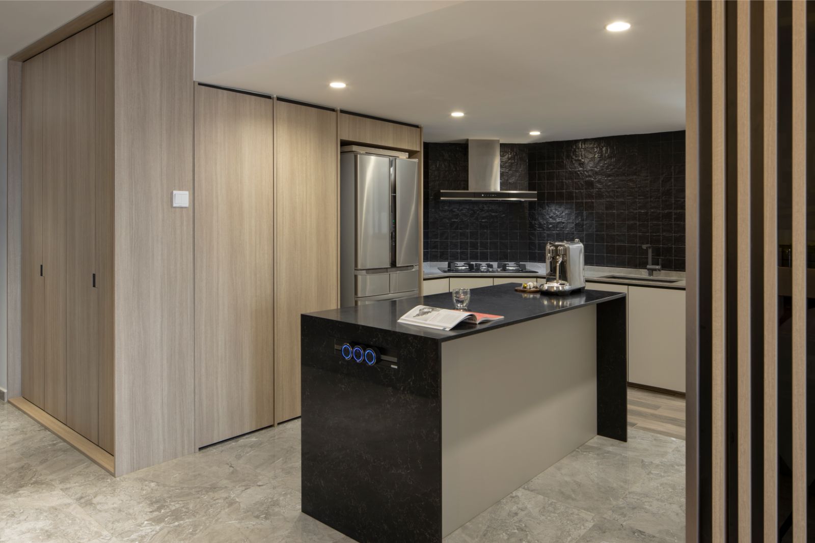 Contemporary, Modern, Scandinavian Design - Kitchen - HDB 5 Room - Design by Carpenters 匠