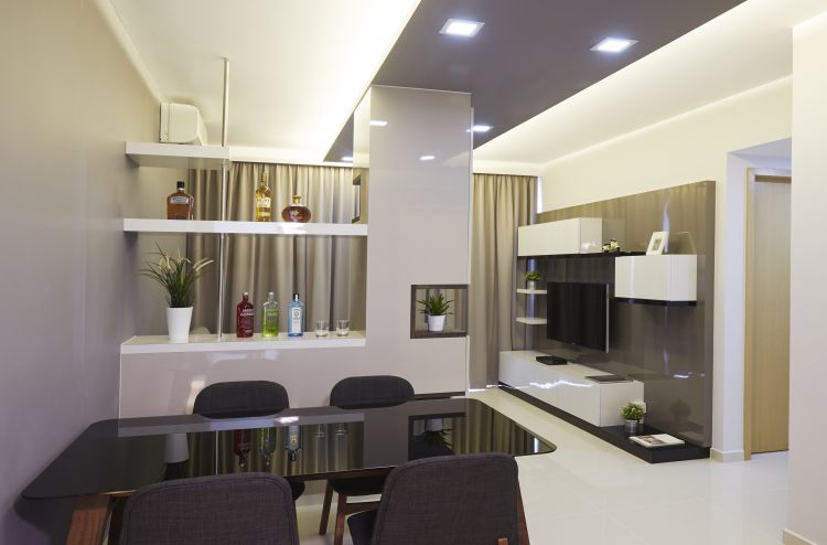 Contemporary, Modern Design - Dining Room - Condominium - Design by Carpenters 匠