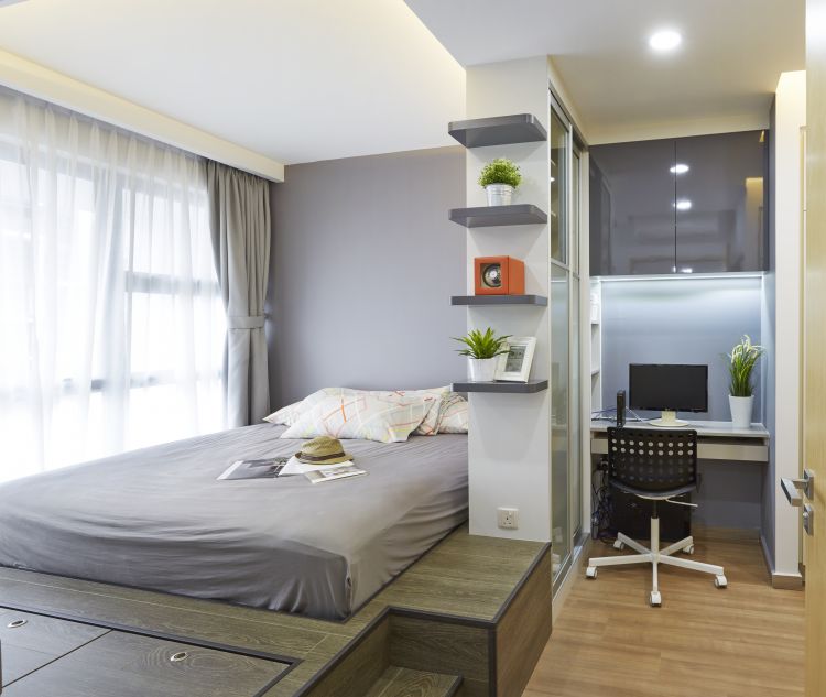 Contemporary, Modern Design - Bedroom - Condominium - Design by Carpenters 匠