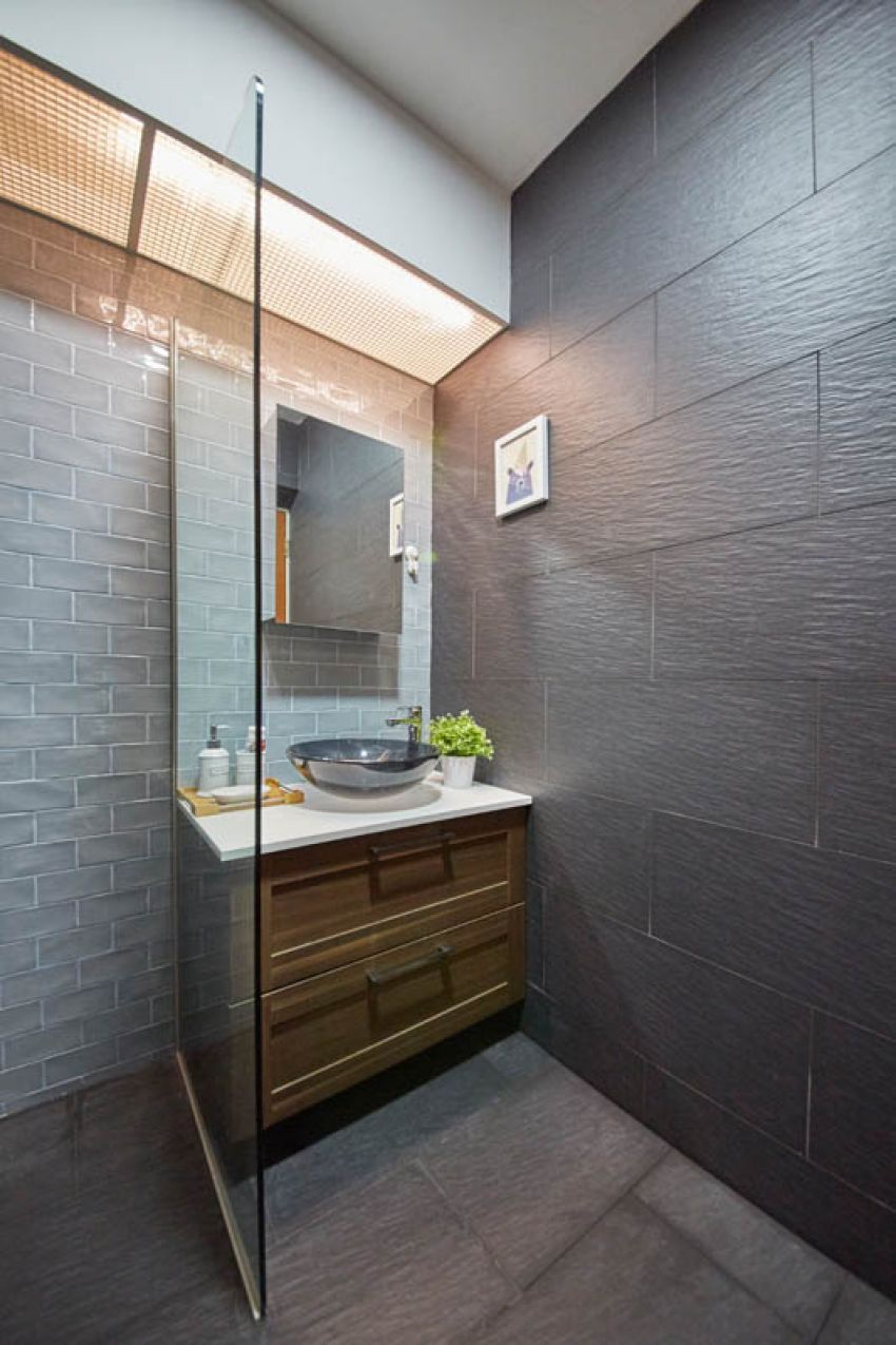 Modern, Scandinavian Design - Bathroom - HDB 4 Room - Design by Carpenters 匠