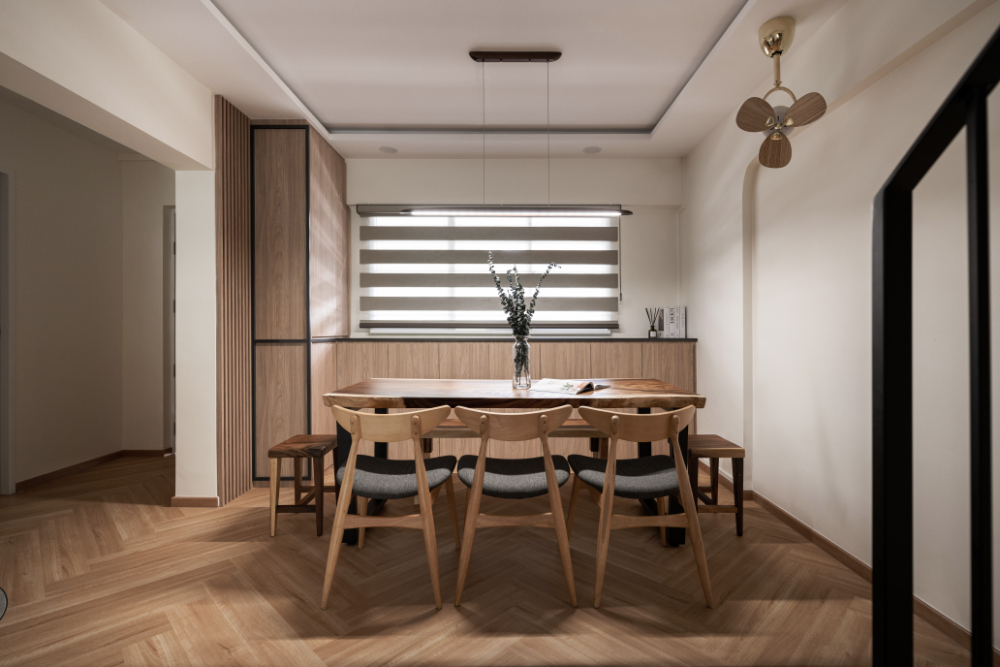 Scandinavian Design - Dining Room - HDB Executive Apartment - Design by Carpenters 匠