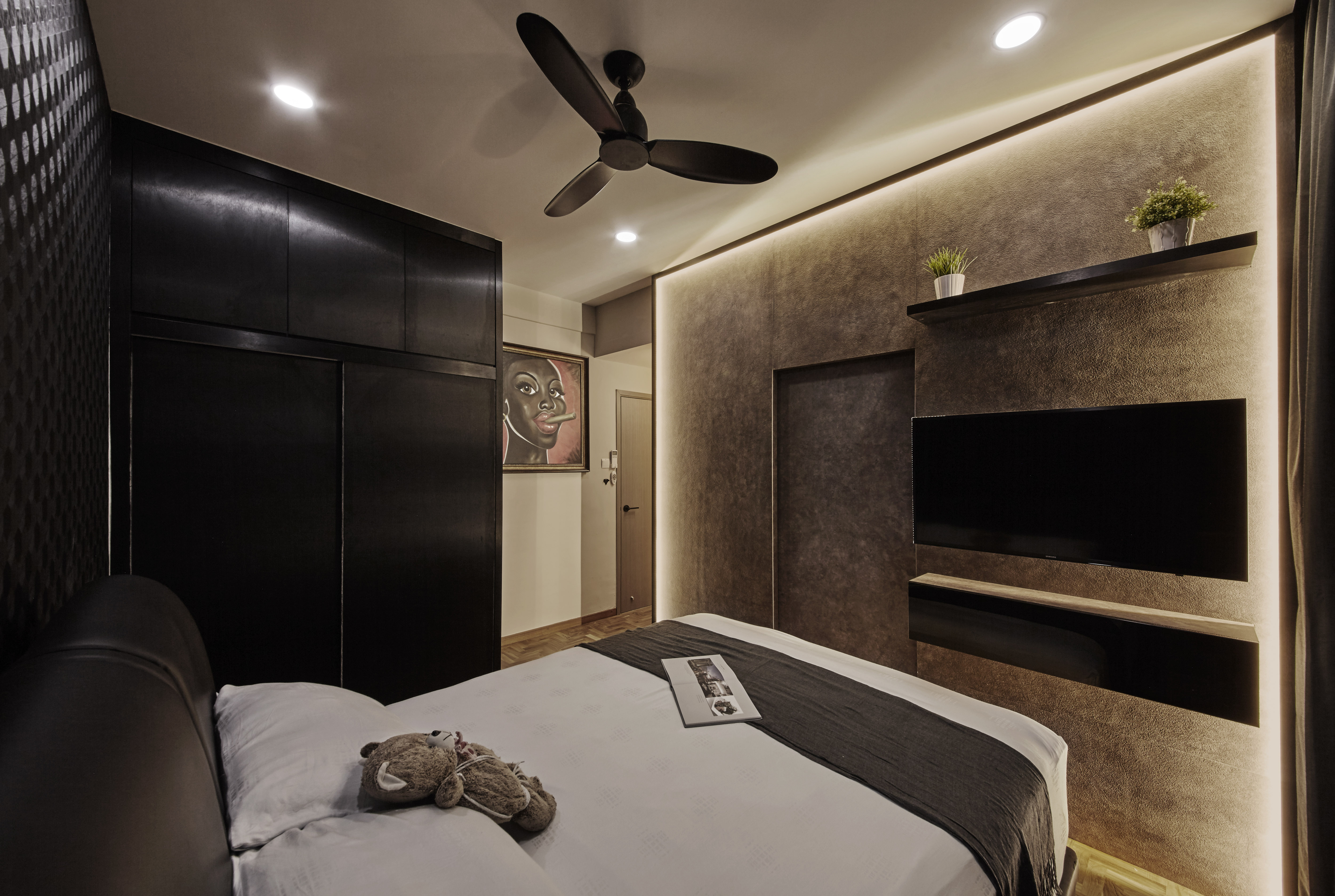 Industrial, Modern, Rustic Design - Bedroom - Condominium - Design by Carpenters 匠