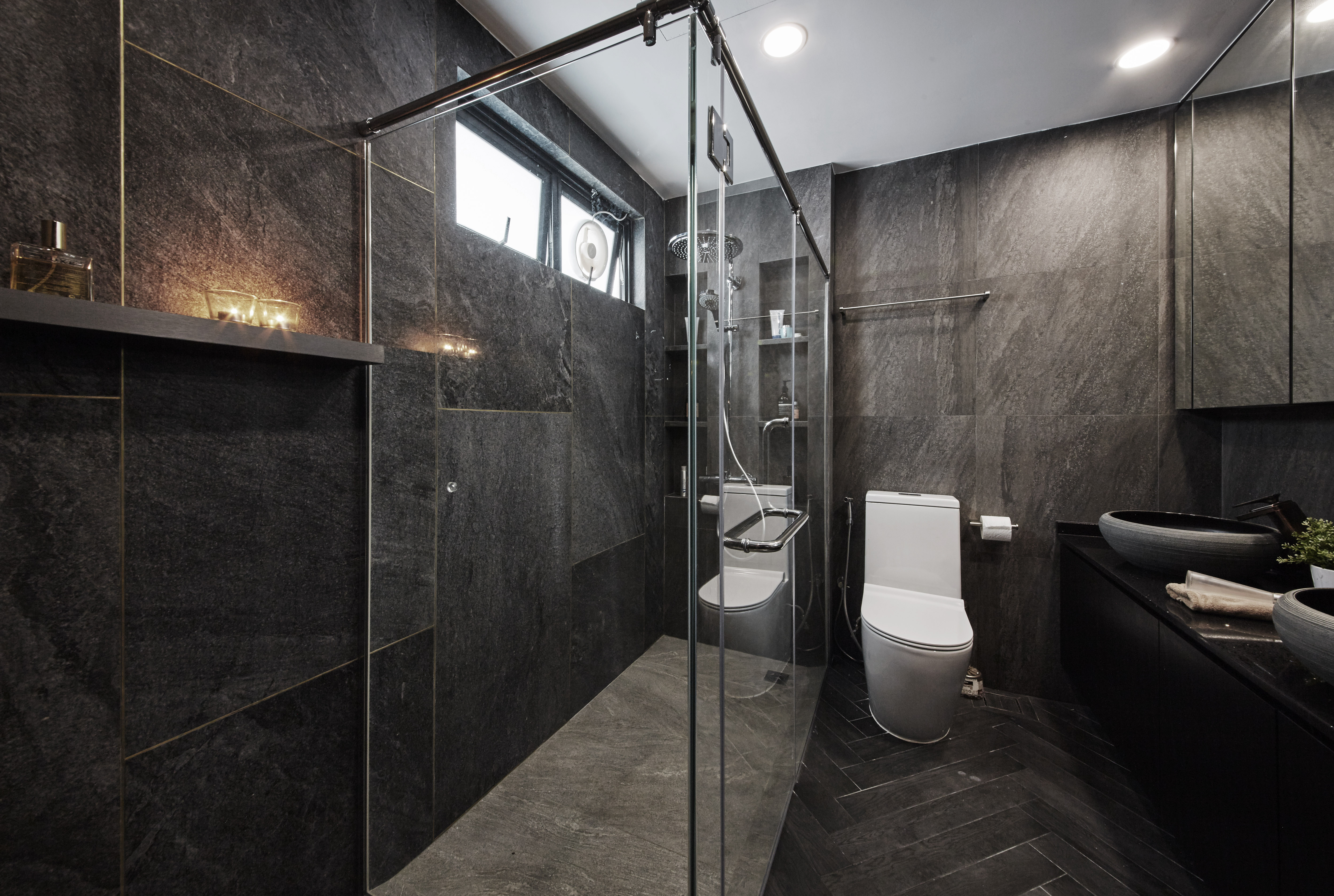 Industrial, Modern, Rustic Design - Bathroom - Condominium - Design by Carpenters 匠