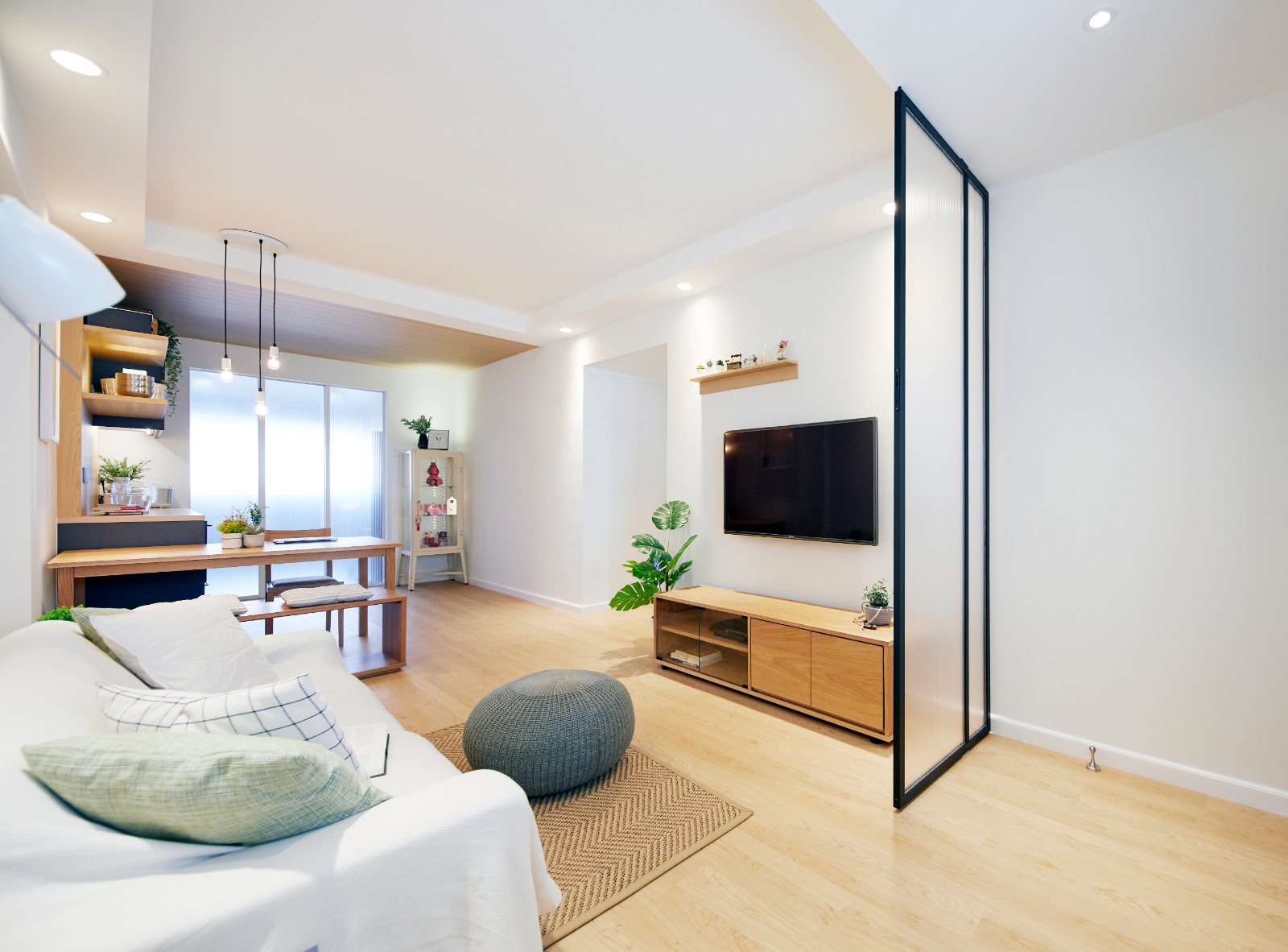 Scandinavian Design - Living Room - HDB 3 Room - Design by Carpenters 匠