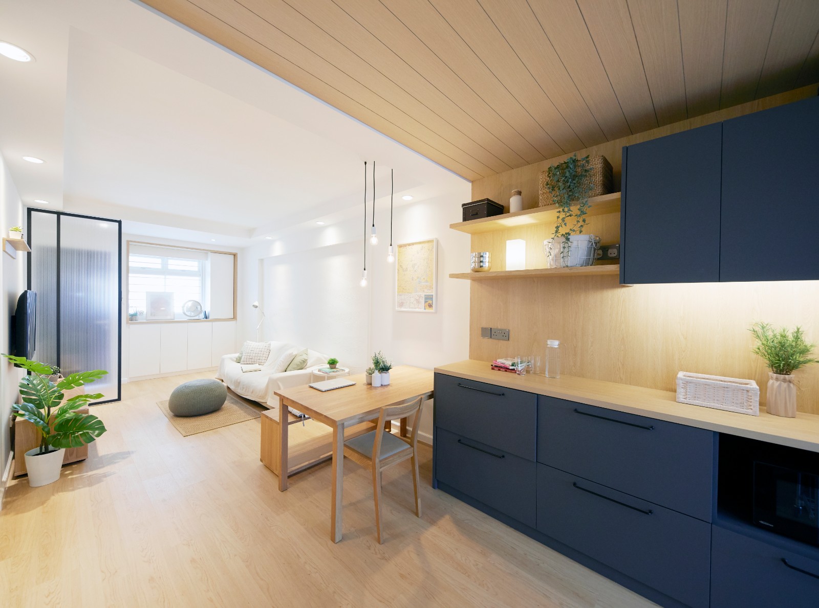 Scandinavian Design - Kitchen - HDB 3 Room - Design by Carpenters 匠