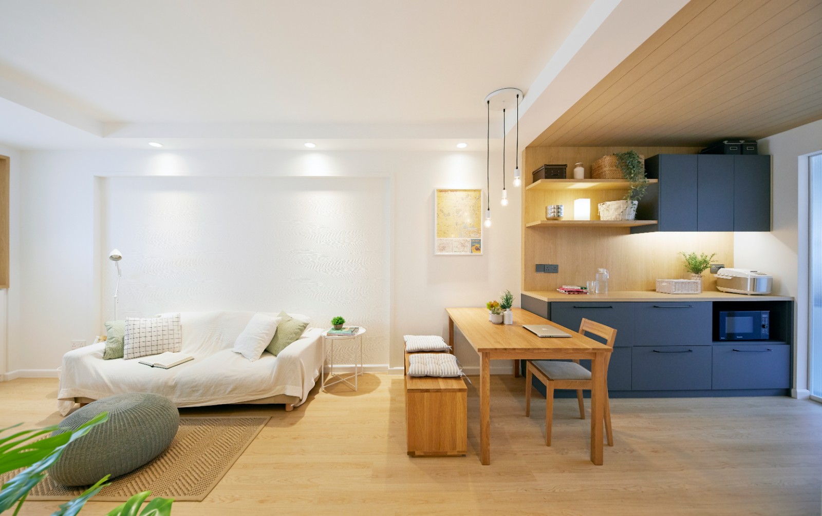 Scandinavian Design - Living Room - HDB 3 Room - Design by Carpenters 匠