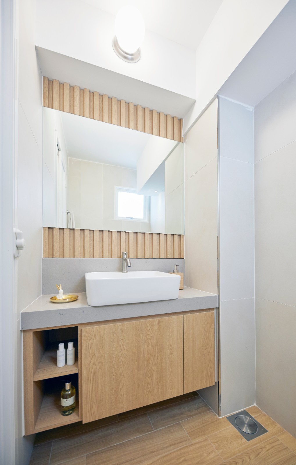 Scandinavian Design - Bathroom - HDB 3 Room - Design by Carpenters 匠