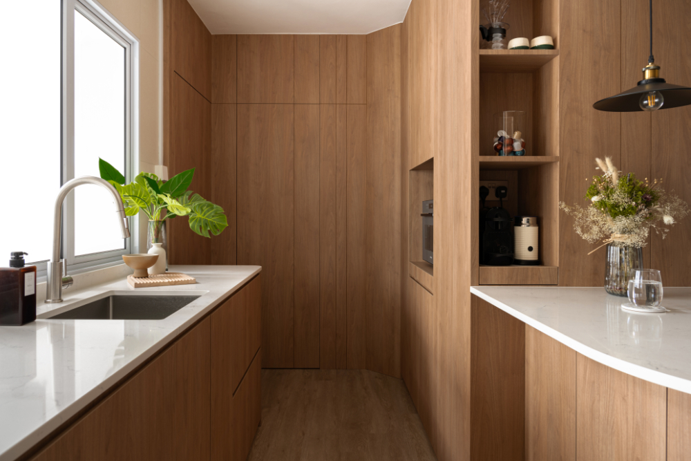 Scandinavian Design - Kitchen - HDB 4 Room - Design by Carpenters 匠