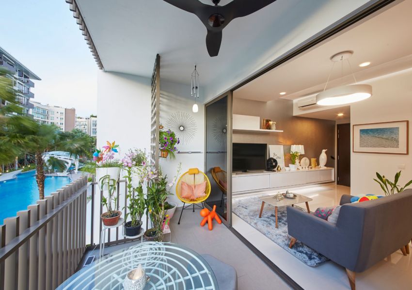 Classical, Modern, Scandinavian Design - Balcony - Condominium - Design by Carpenters 匠