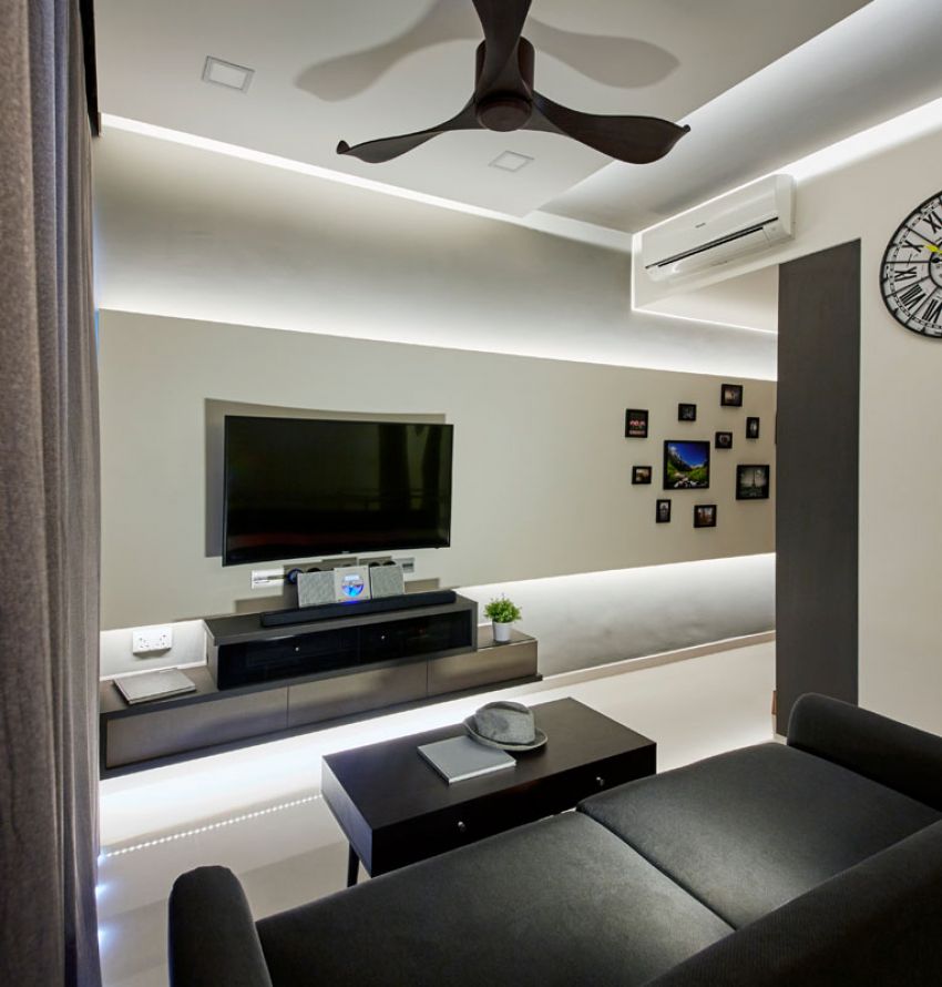 Eclectic, Modern Design - Living Room - Condominium - Design by Carpenters 匠