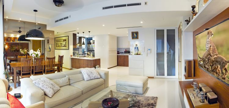 Contemporary, Modern Design - Living Room - Condominium - Design by Carpenters 匠