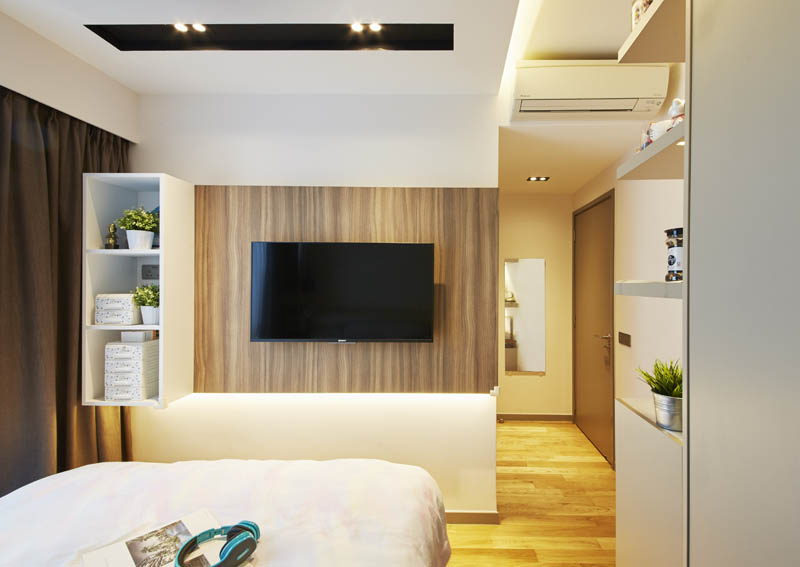 Minimalist, Modern, Scandinavian Design - Bedroom - Condominium - Design by Carpenters 匠