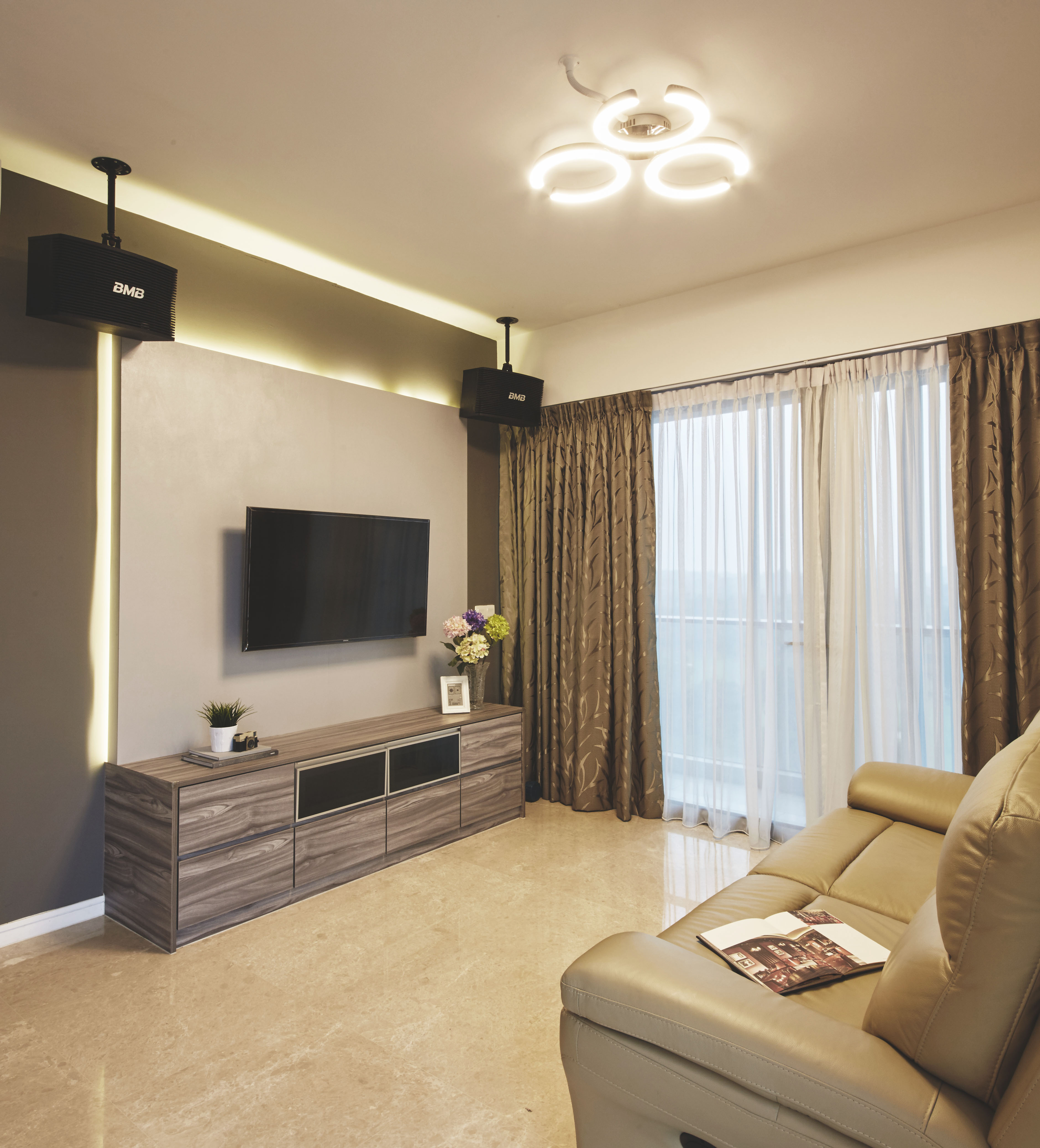 Eclectic, Industrial, Modern Design - Living Room - Condominium - Design by Carpenters 匠