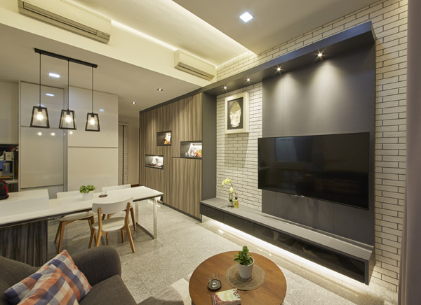 Eclectic, Rustic, Scandinavian Design - Living Room - Condominium - Design by Carpenters 匠