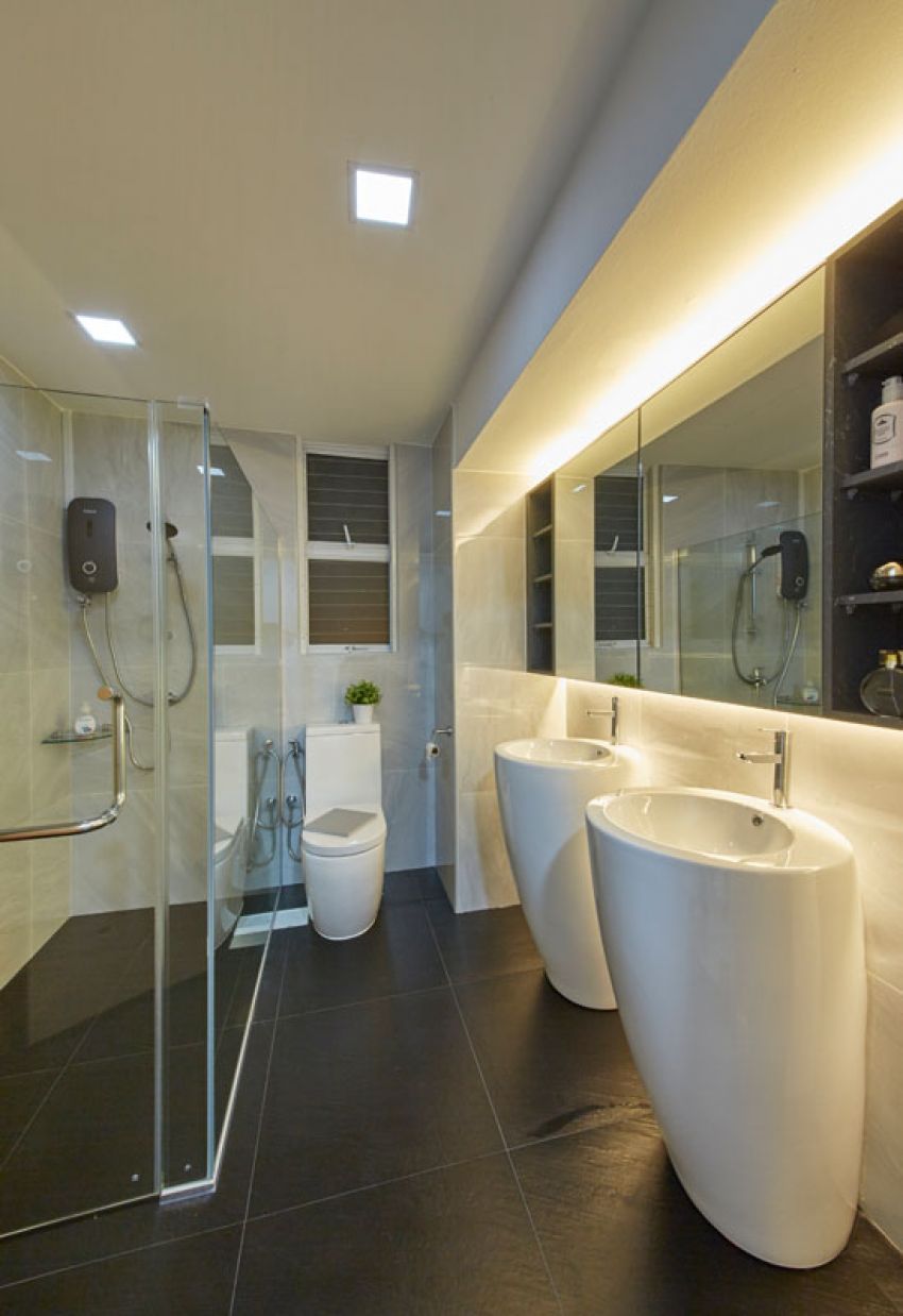 Scandinavian Design - Bathroom - Condominium - Design by Carpenters 匠