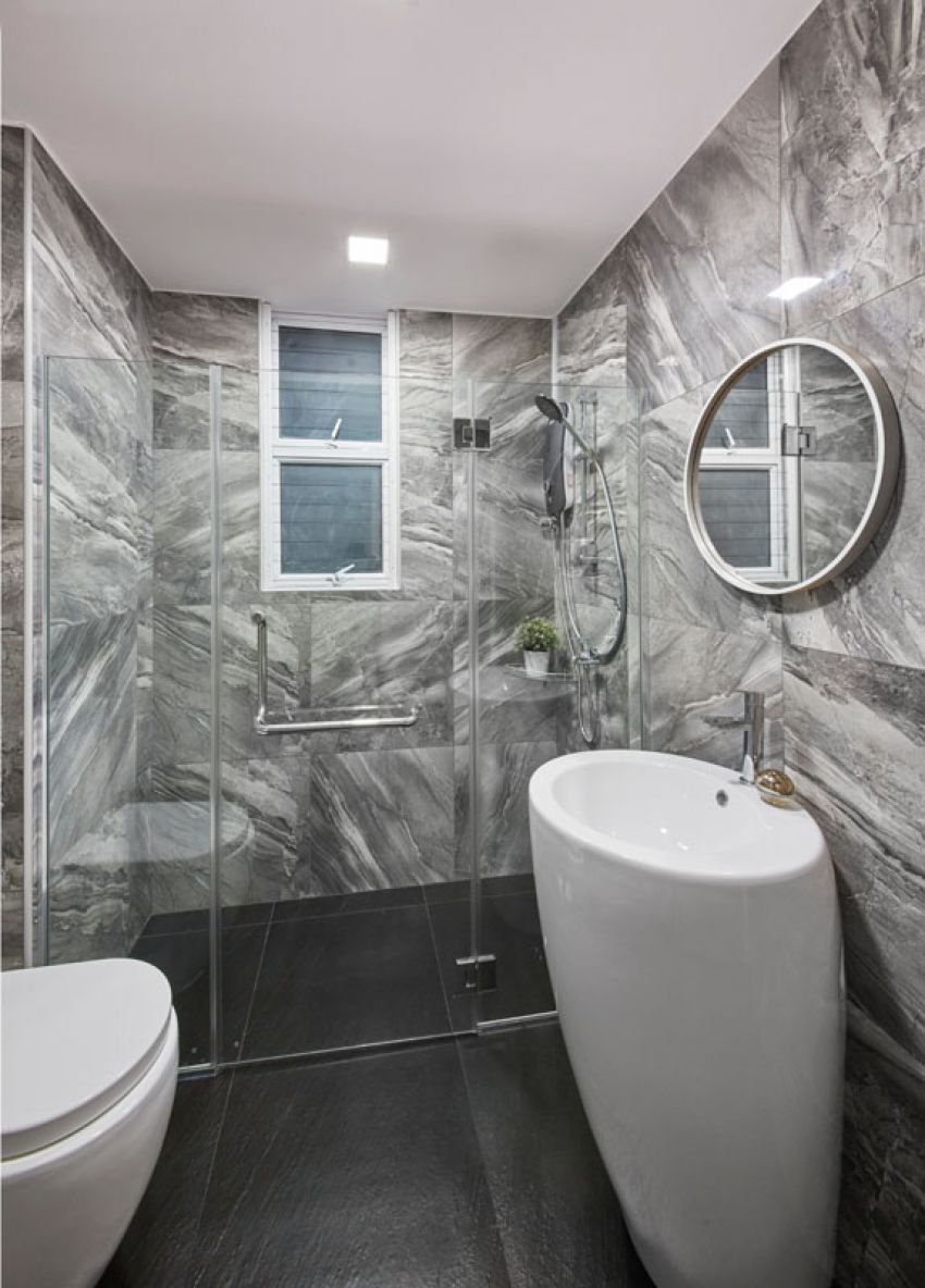 Scandinavian Design - Bathroom - Condominium - Design by Carpenters 匠