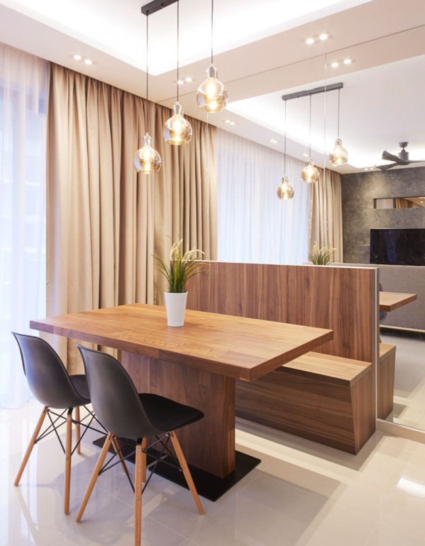 Modern, Scandinavian Design - Dining Room - HDB Executive Apartment - Design by Carpenters 匠