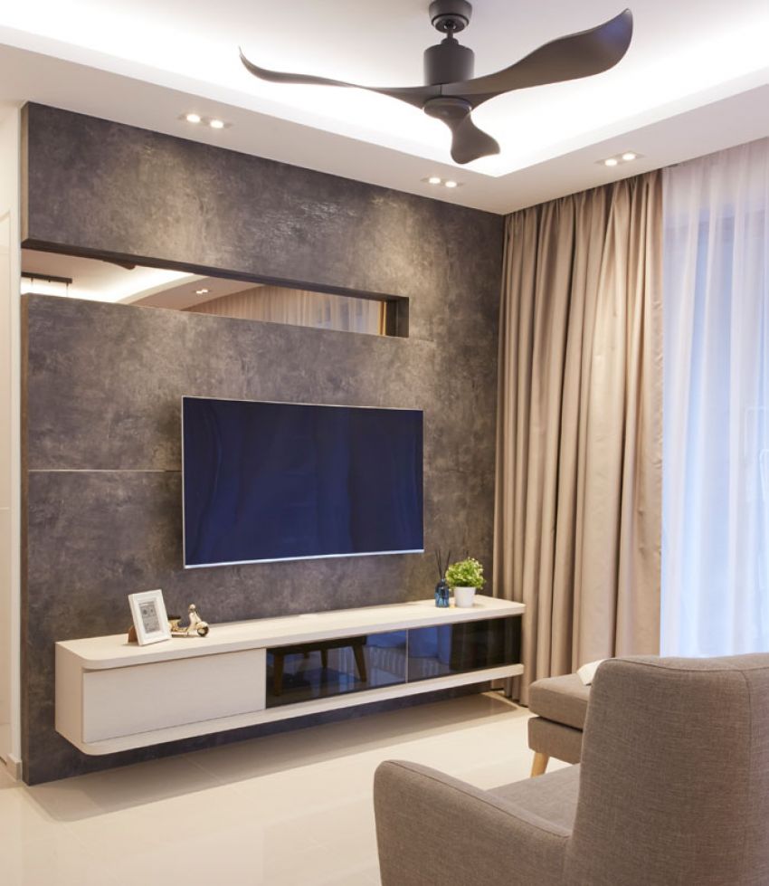 Modern, Scandinavian Design - Living Room - HDB Executive Apartment - Design by Carpenters 匠