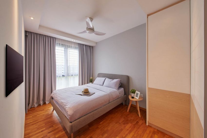 Scandinavian Design - Bedroom - HDB Executive Apartment - Design by Carpenters 匠