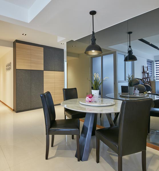 Contemporary, Industrial, Modern Design - Dining Room - Condominium - Design by Carpenters 匠