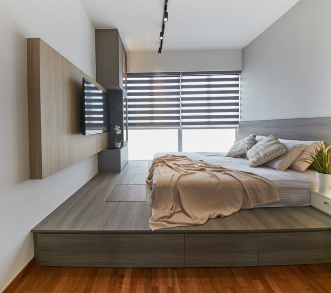 Contemporary, Industrial, Modern Design - Bedroom - Condominium - Design by Carpenters 匠