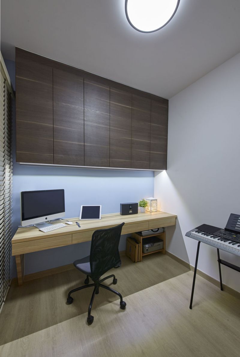 Contemporary, Minimalist Design - Study Room - Condominium - Design by Carpenters 匠