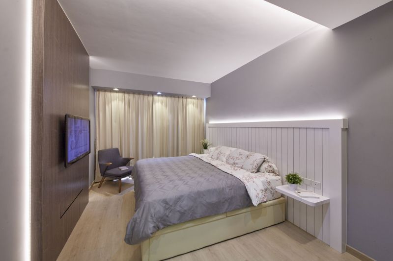 Contemporary, Minimalist Design - Bedroom - Condominium - Design by Carpenters 匠