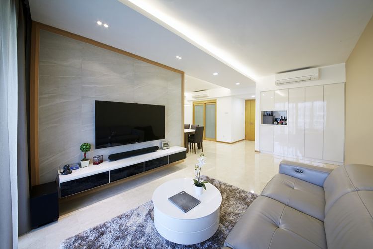 Contemporary, Modern Design - Living Room - Condominium - Design by Carpenters 匠