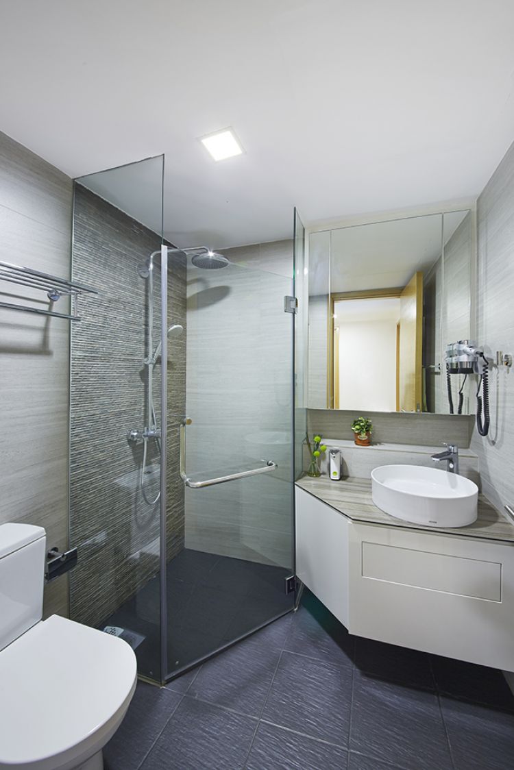 Contemporary, Modern Design - Bathroom - Condominium - Design by Carpenters 匠